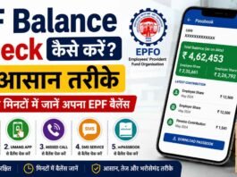 PF Balance Check