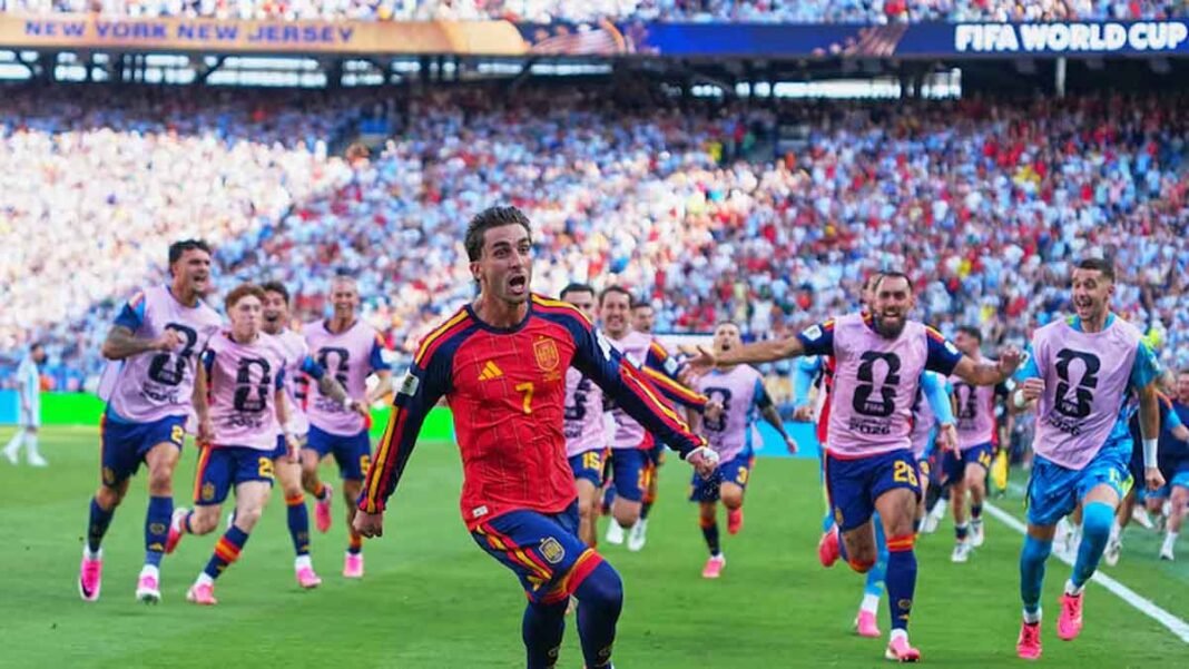 FIFA World Cup 2026: स्पेन ने अर्जेंटीना को 1-0 से हराकर दूसरी बार जीता विश्व कप, फेरान टोरेस बने जीत के हीरो Spain vs Argentina World Cup Final 2026